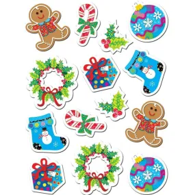 (10 Pk) Winter Holiday Stickers