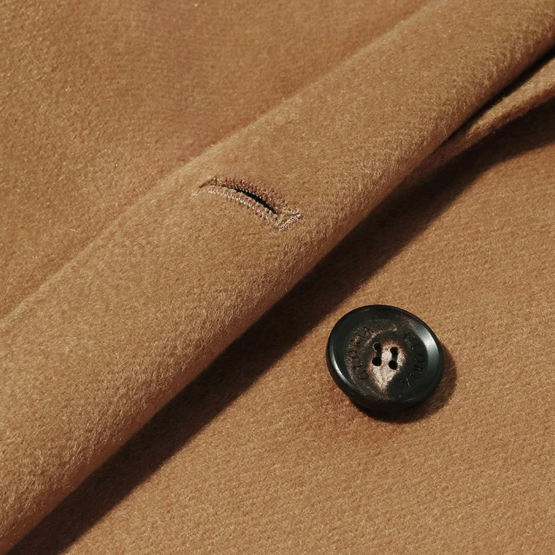 100% Cashmere Double Face Coat