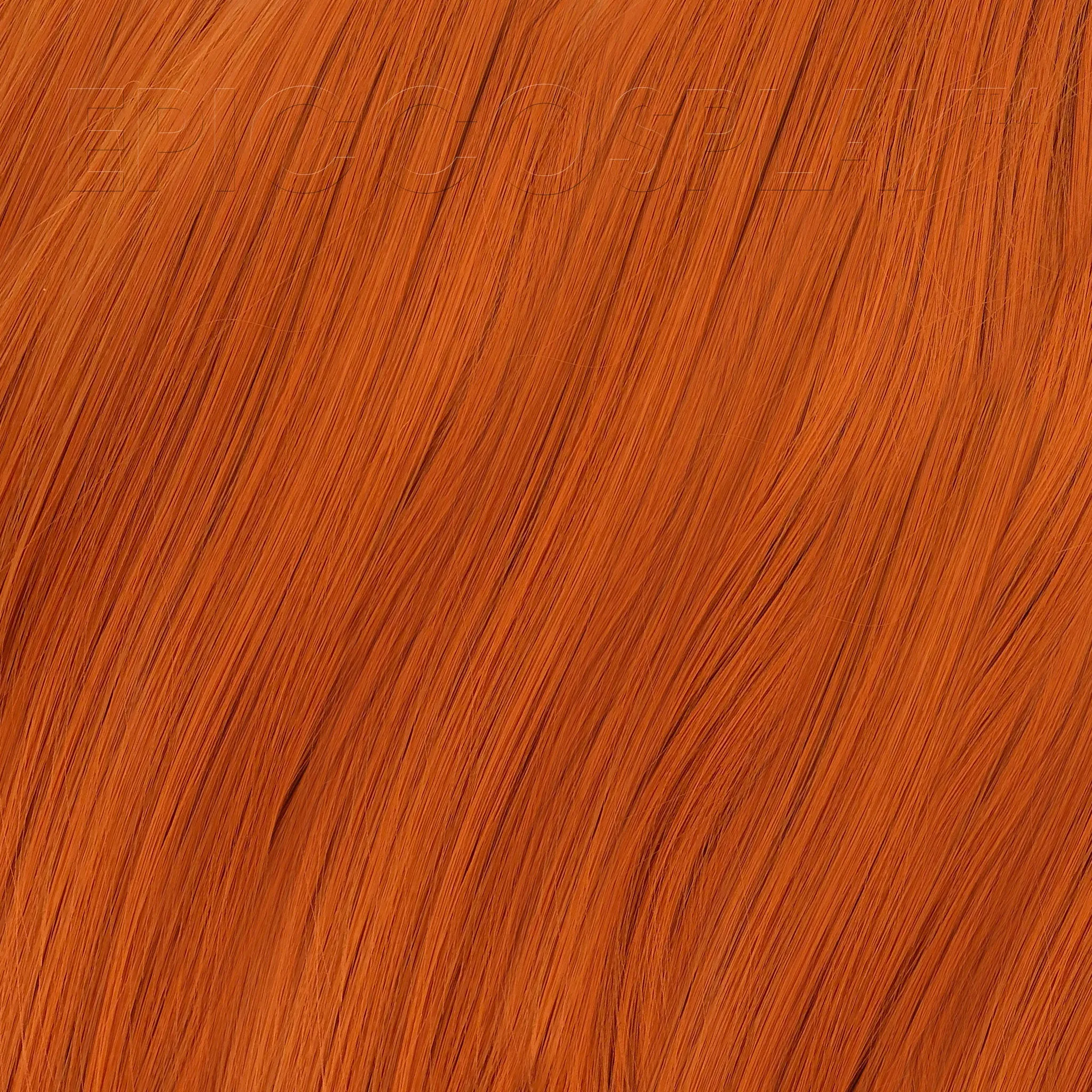 50" Ponytail Wrap - Autumn Orange