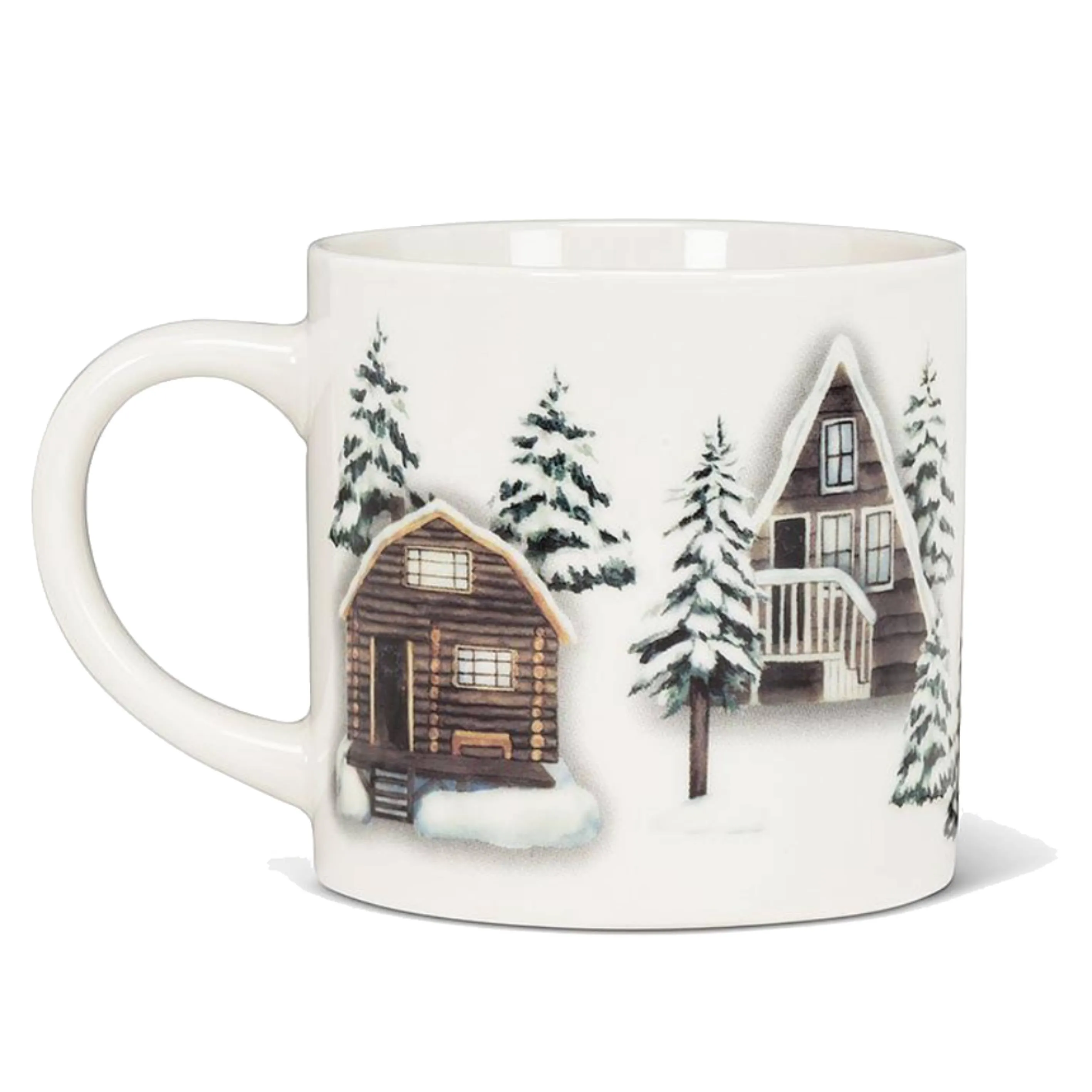 Abbott Winter Cabins Mug