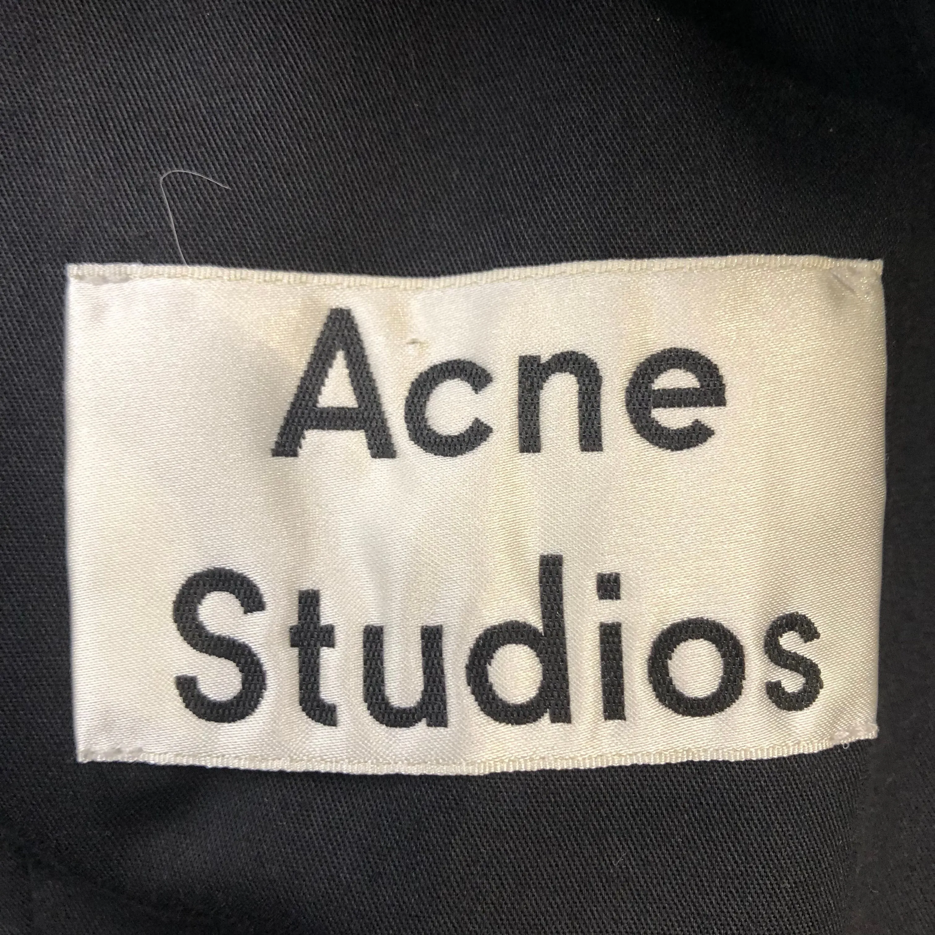 Acne Studios/Jacket/46/Nylon/BLK/Bomber