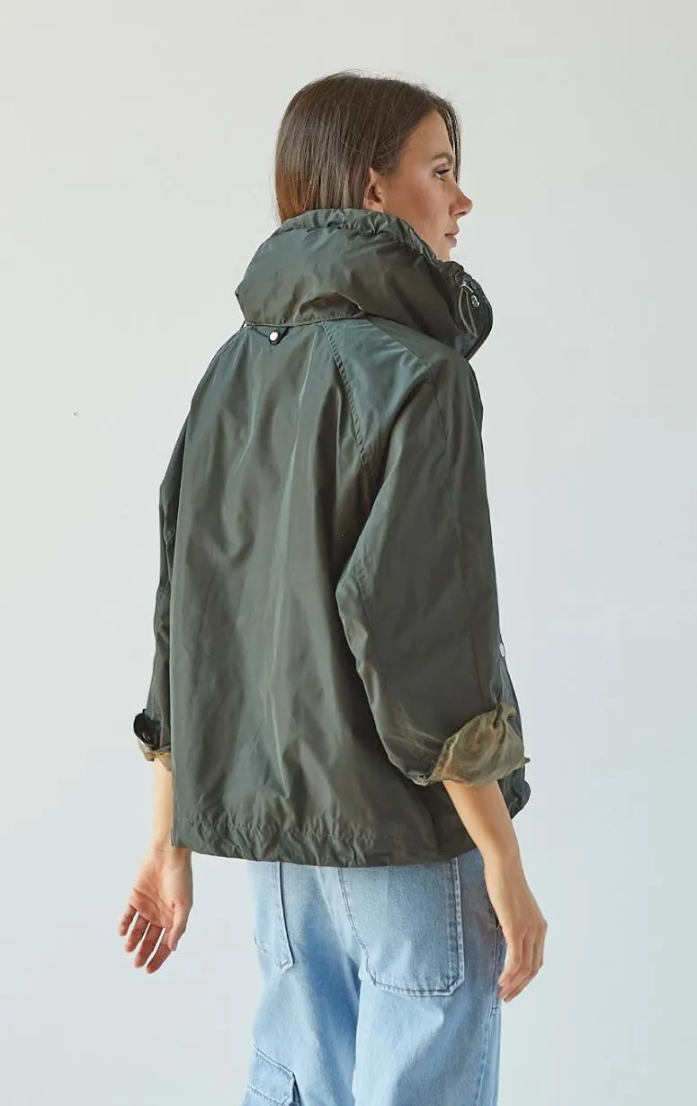 Adroit - Bomber Jacket with Hood