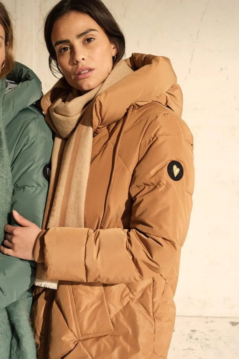 Aimee Down Jacket | Chipmunk | Jakke fra Mos Mosh