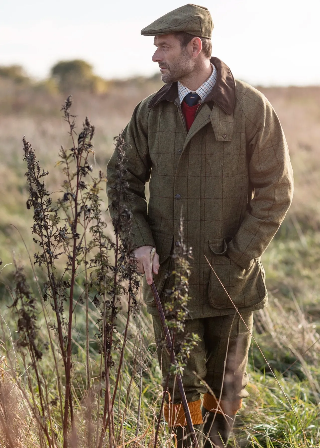 Alan Paine Rutland Waterproof Tweed Coat