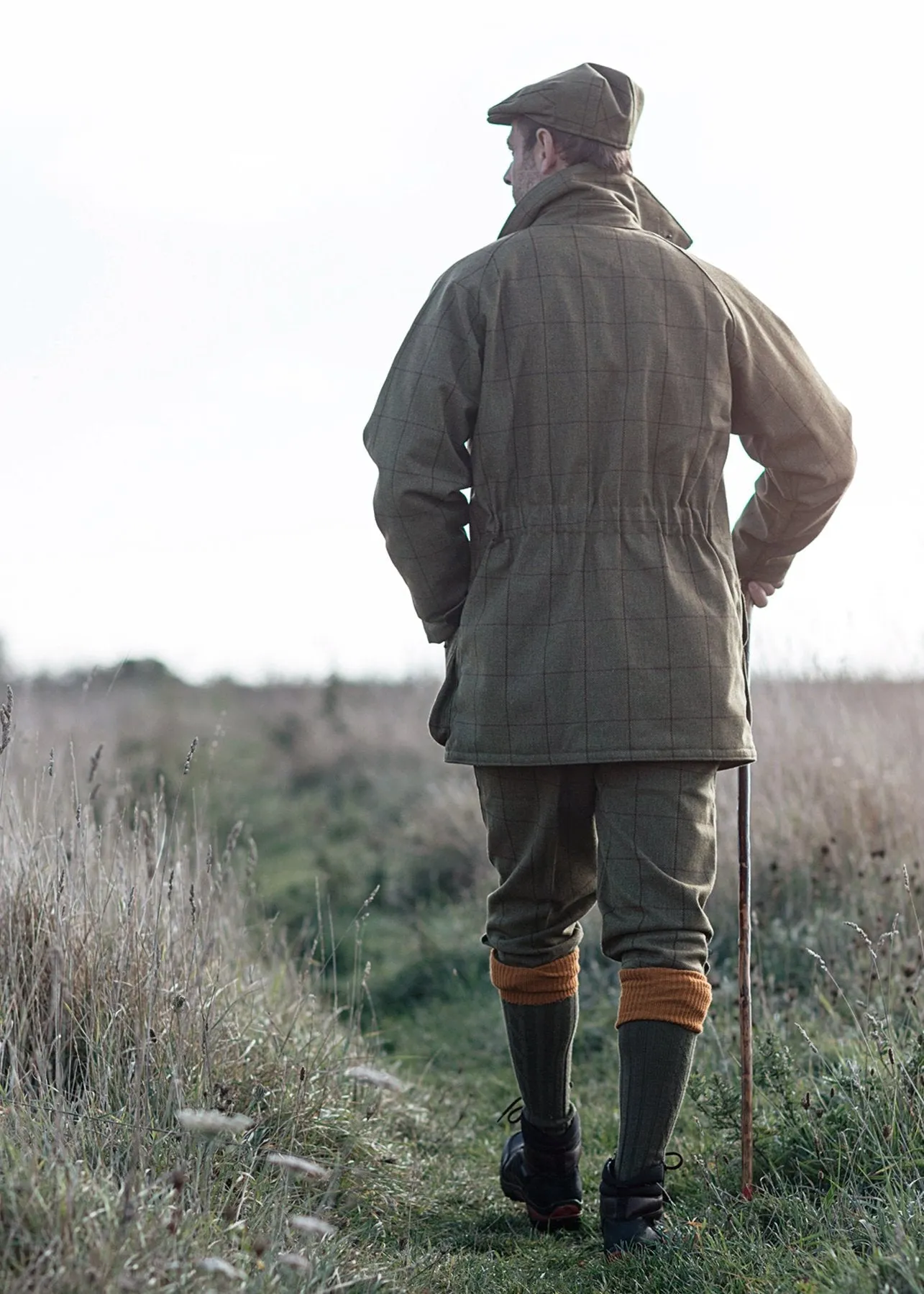 Alan Paine Rutland Waterproof Tweed Coat