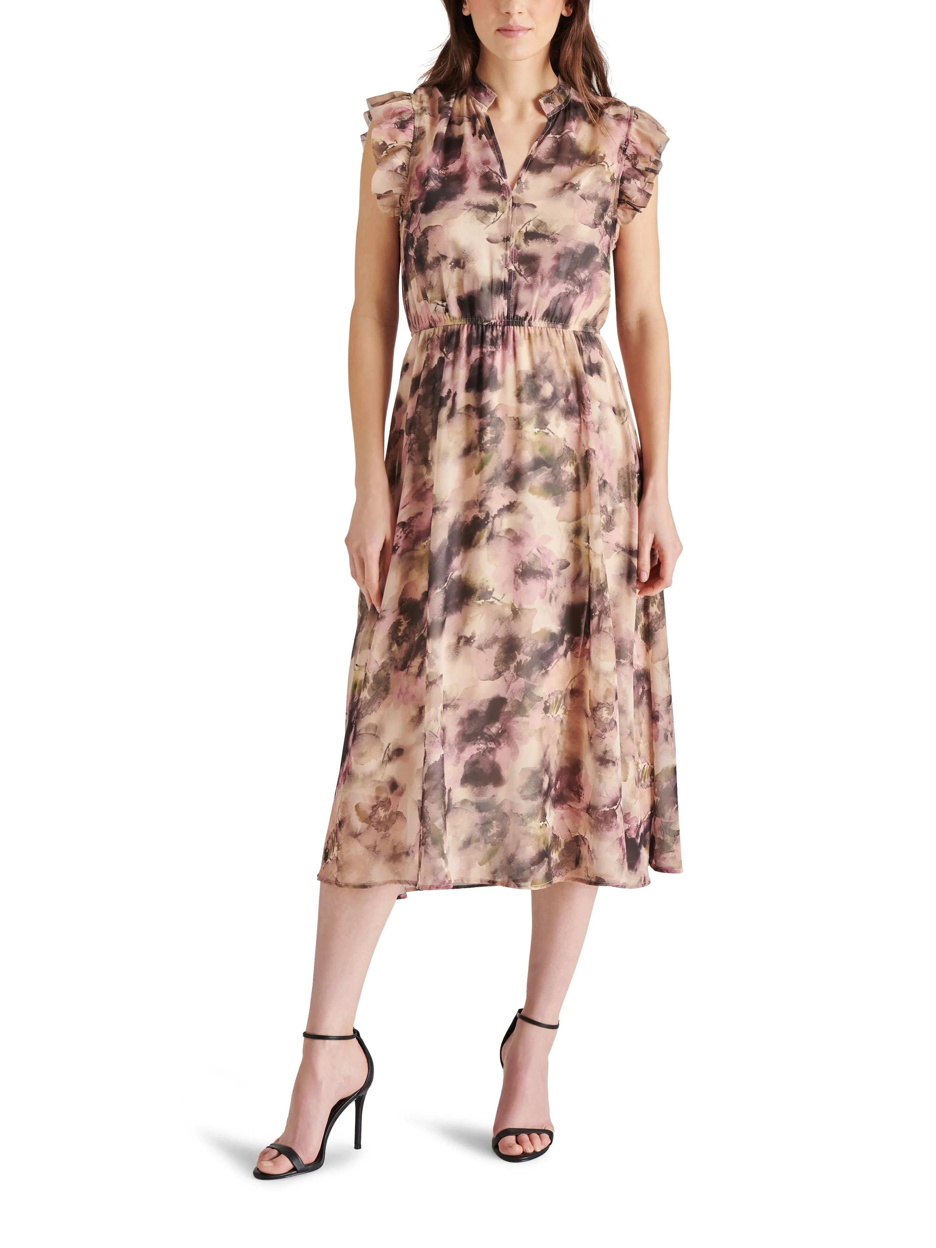 ALLEGRA DRESS AUTUMN MAUVE