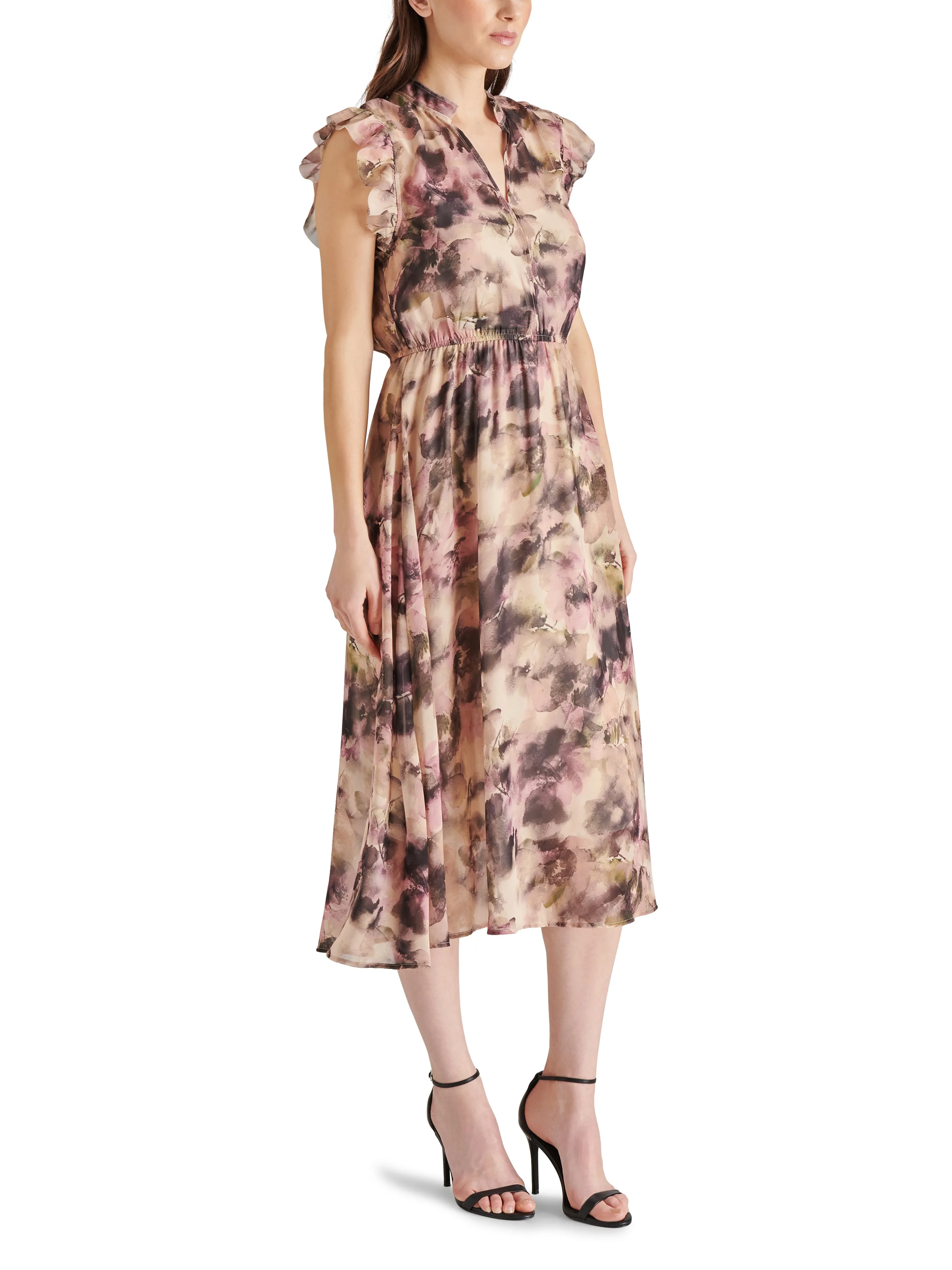 ALLEGRA DRESS AUTUMN MAUVE