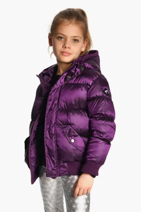 Appaman Girls Grape-Colored Puffy Coat