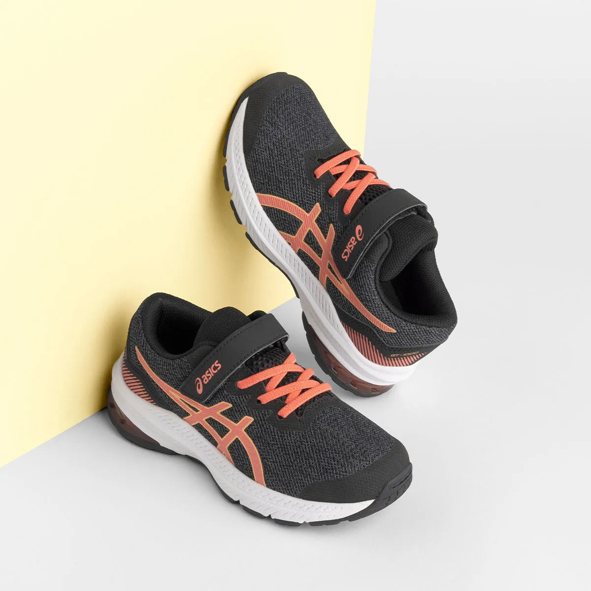 Asics GT 1000 11 PS Kids Black Papaya   '  