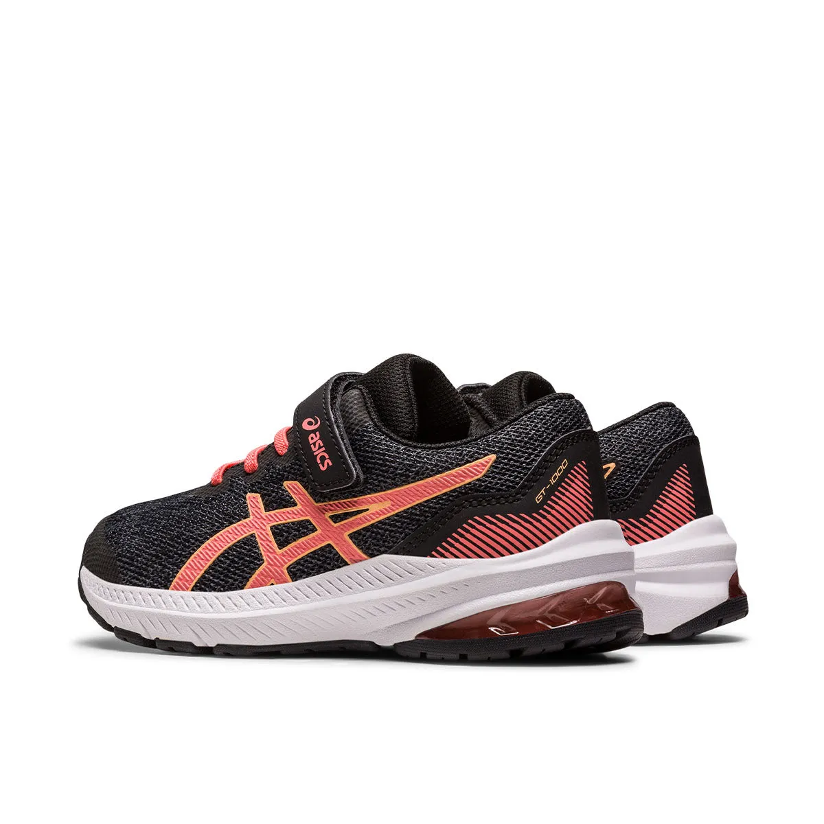 Asics GT 1000 11 PS Kids Black Papaya   '  