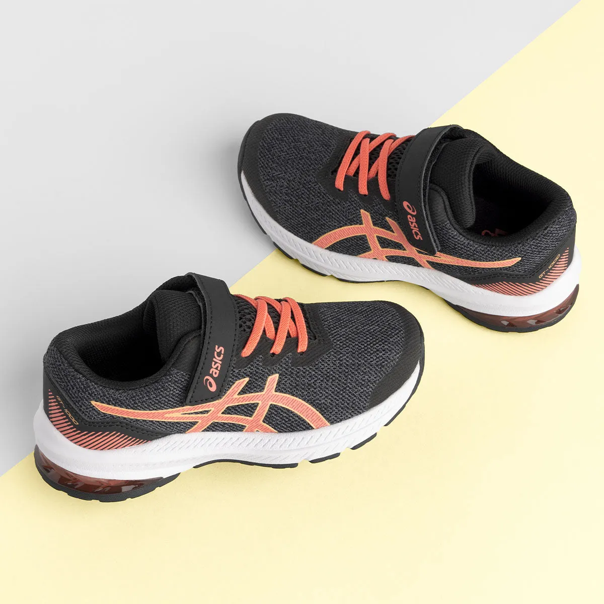 Asics GT 1000 11 PS Kids Black Papaya   '  