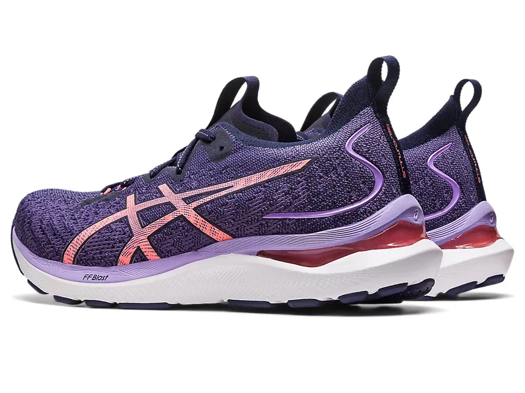 ASICS Womens GEL-CUMULUS 24 MK in Dusty Purple/Papaya - Superior Comfort Running Shoes