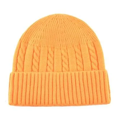 Autumn Fashion Casual Knitted Beanies for Men and Women