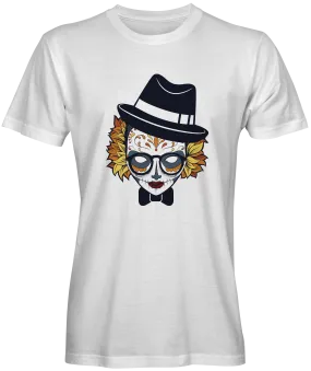 Autumn Hat Face Graphic Tee