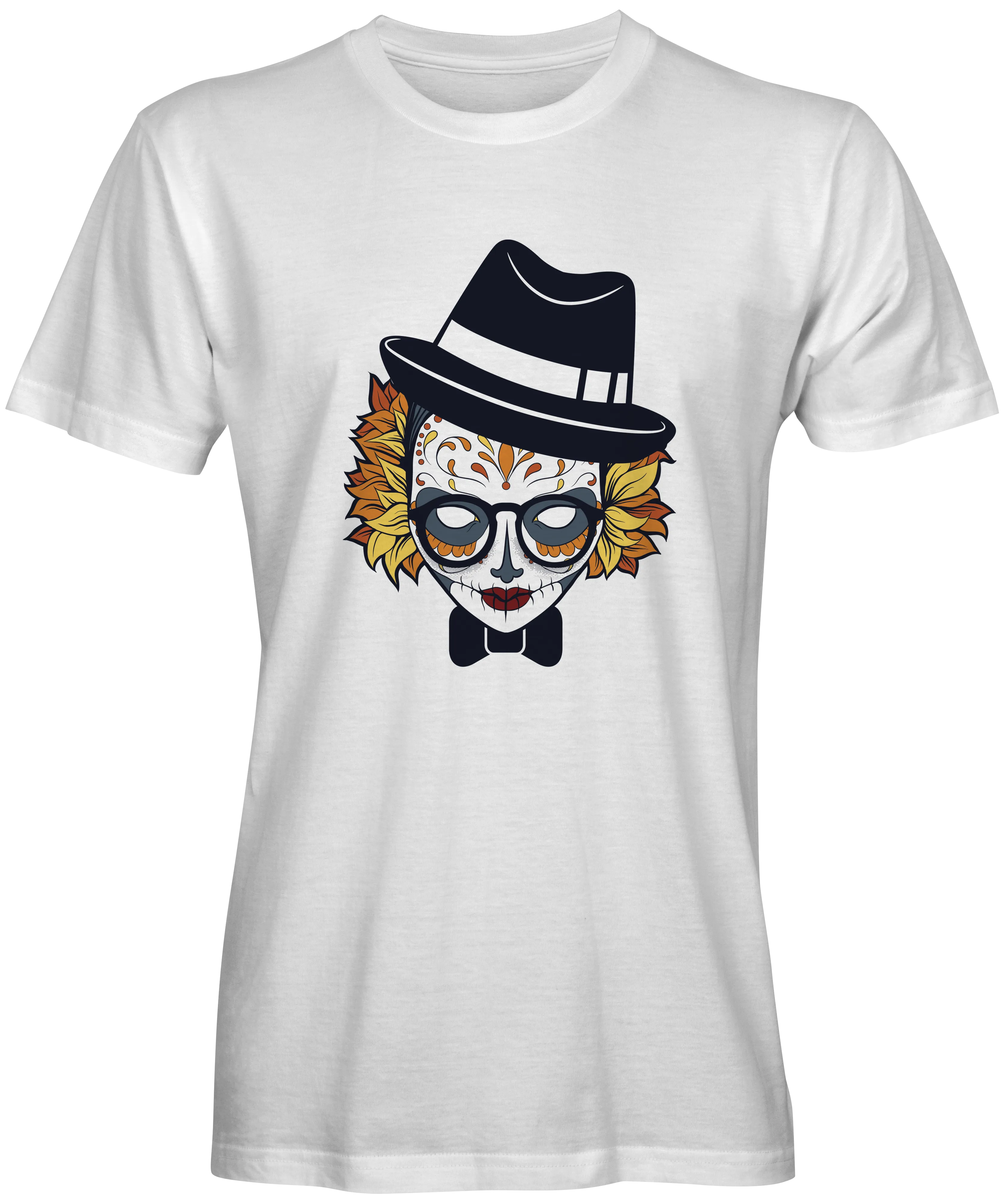 Autumn Hat Face Graphic Tee