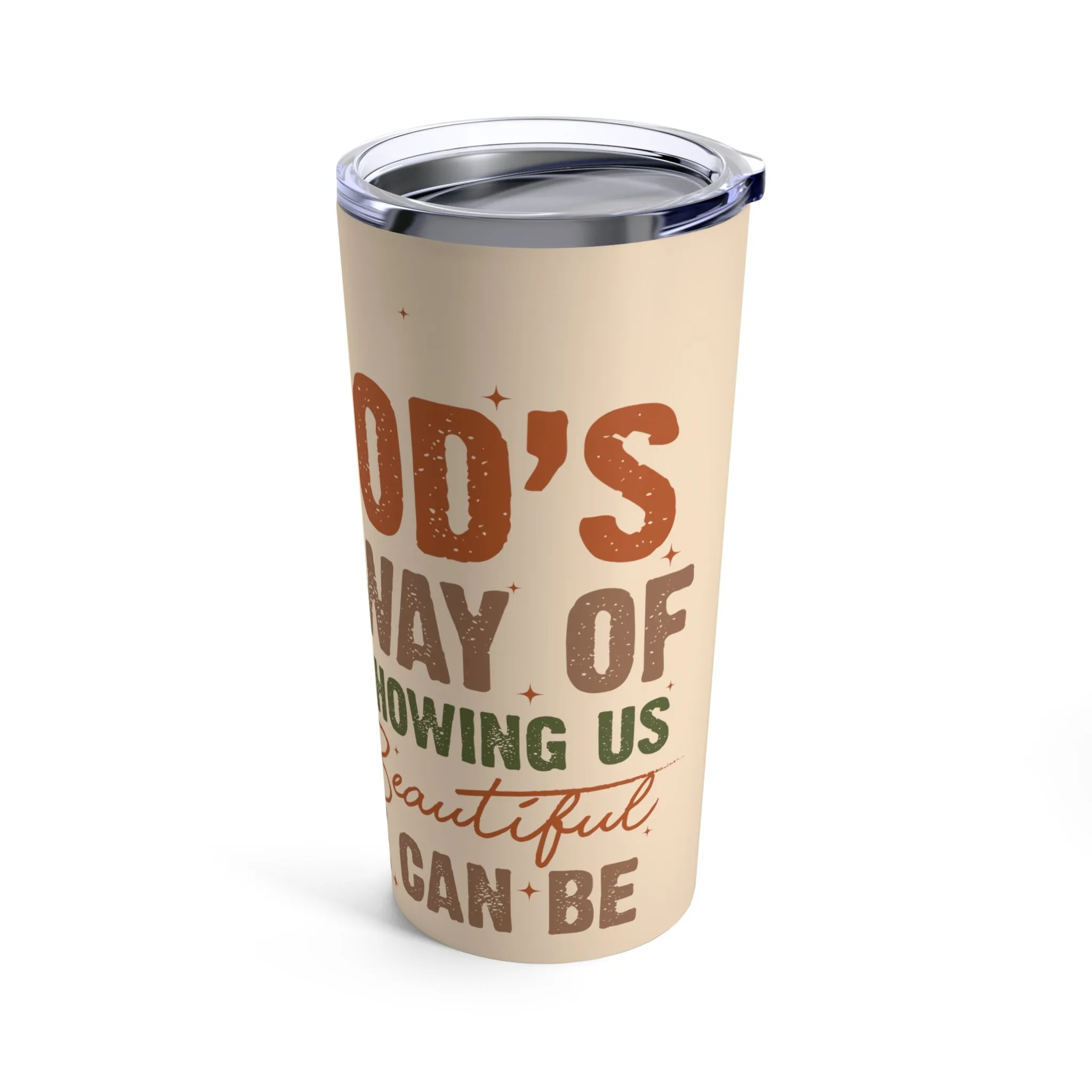 Autumn is God's Way Tumbler 20oz