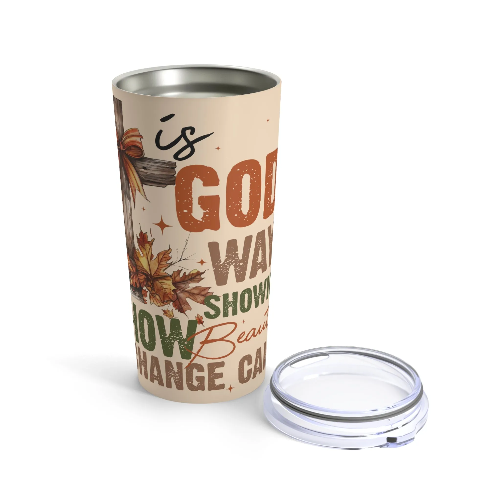 Autumn is God's Way Tumbler 20oz