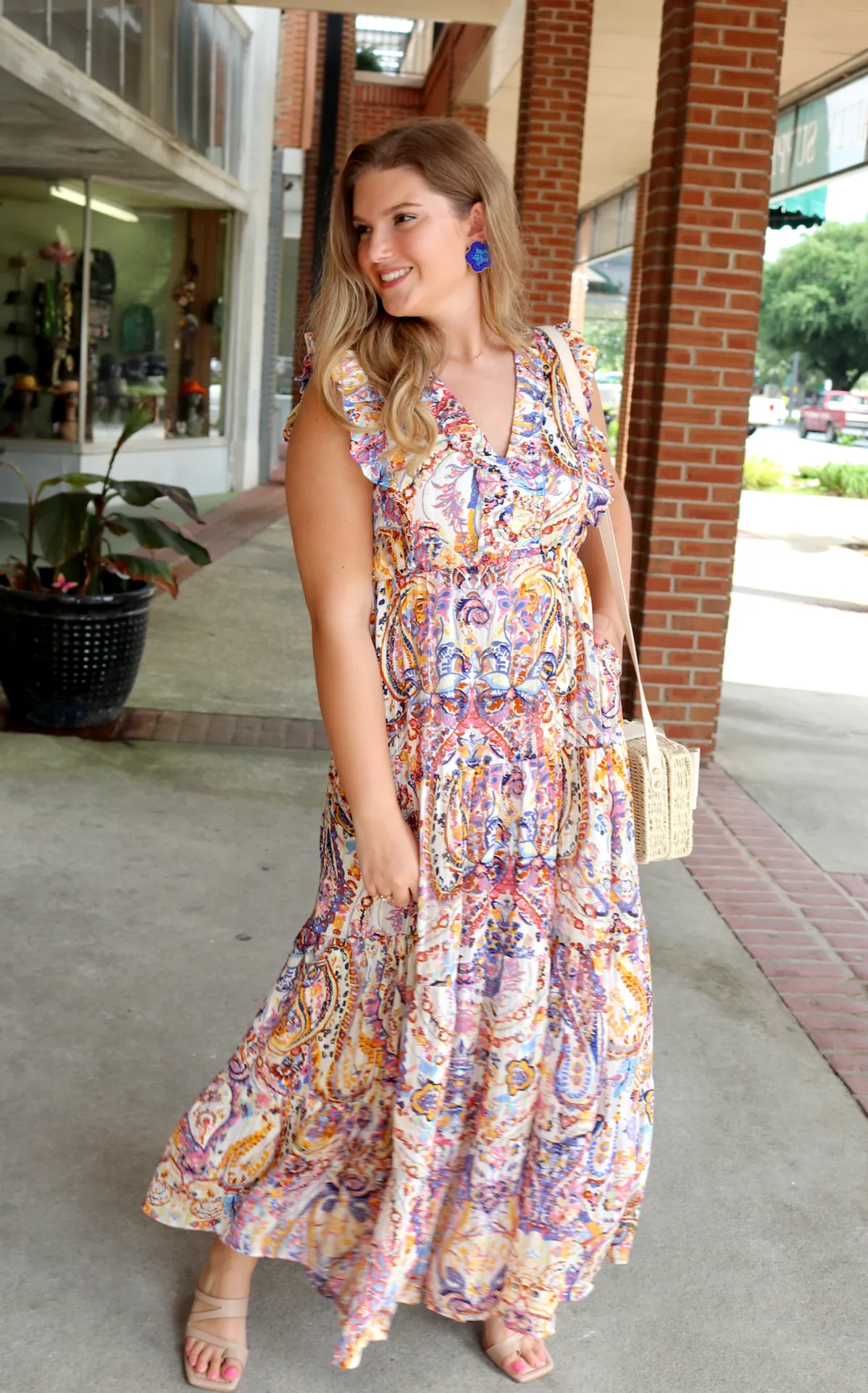 Autumn Paisley Maxi