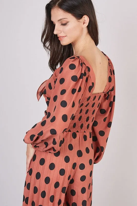 Autumn Polka Dots Set