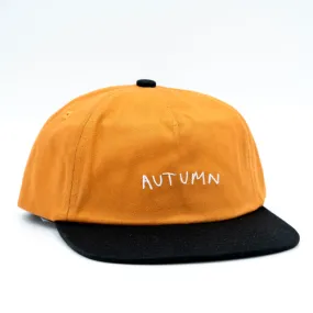 Autumn Two Tone Twill Snapback - Work Brown