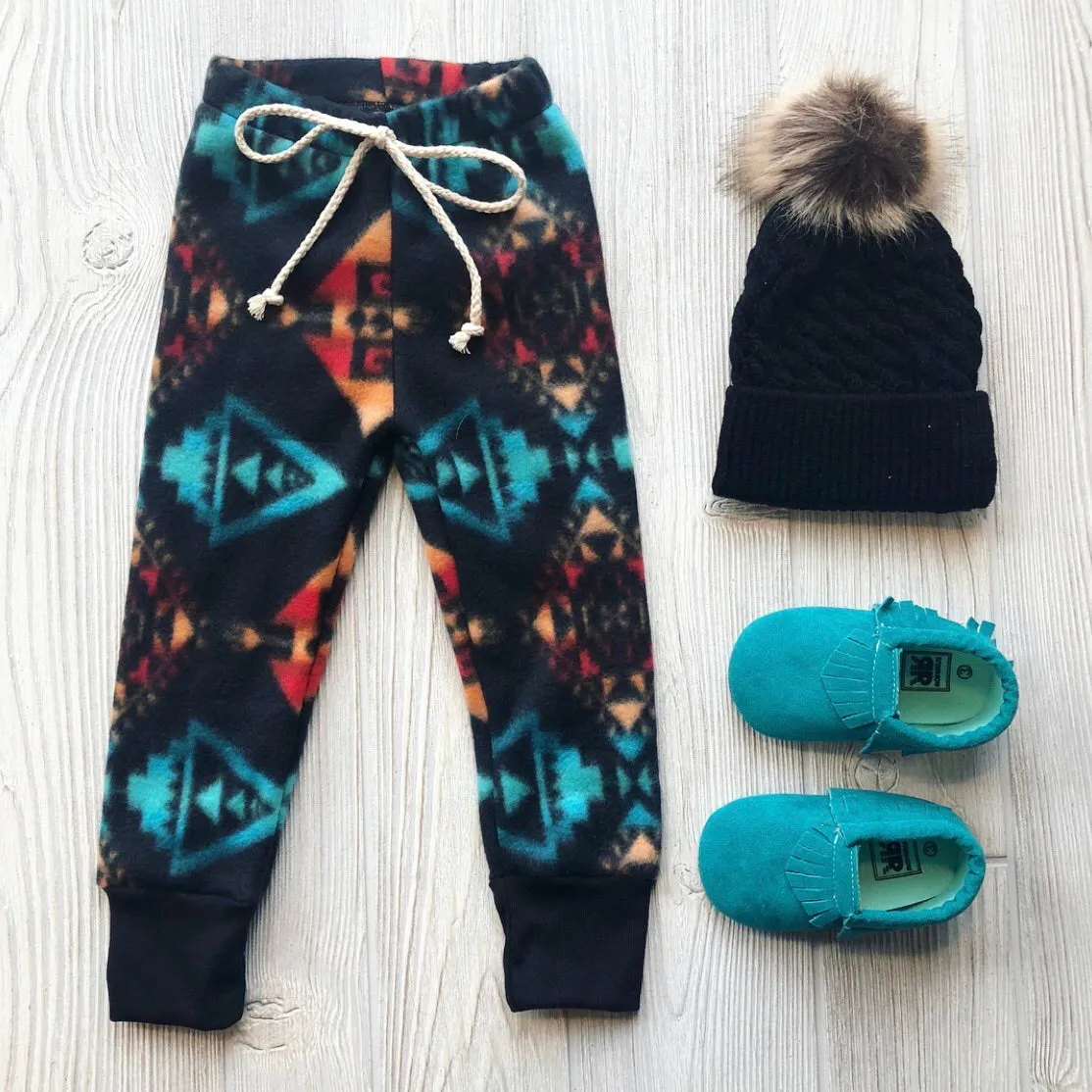 Aztec Fleece Joggers