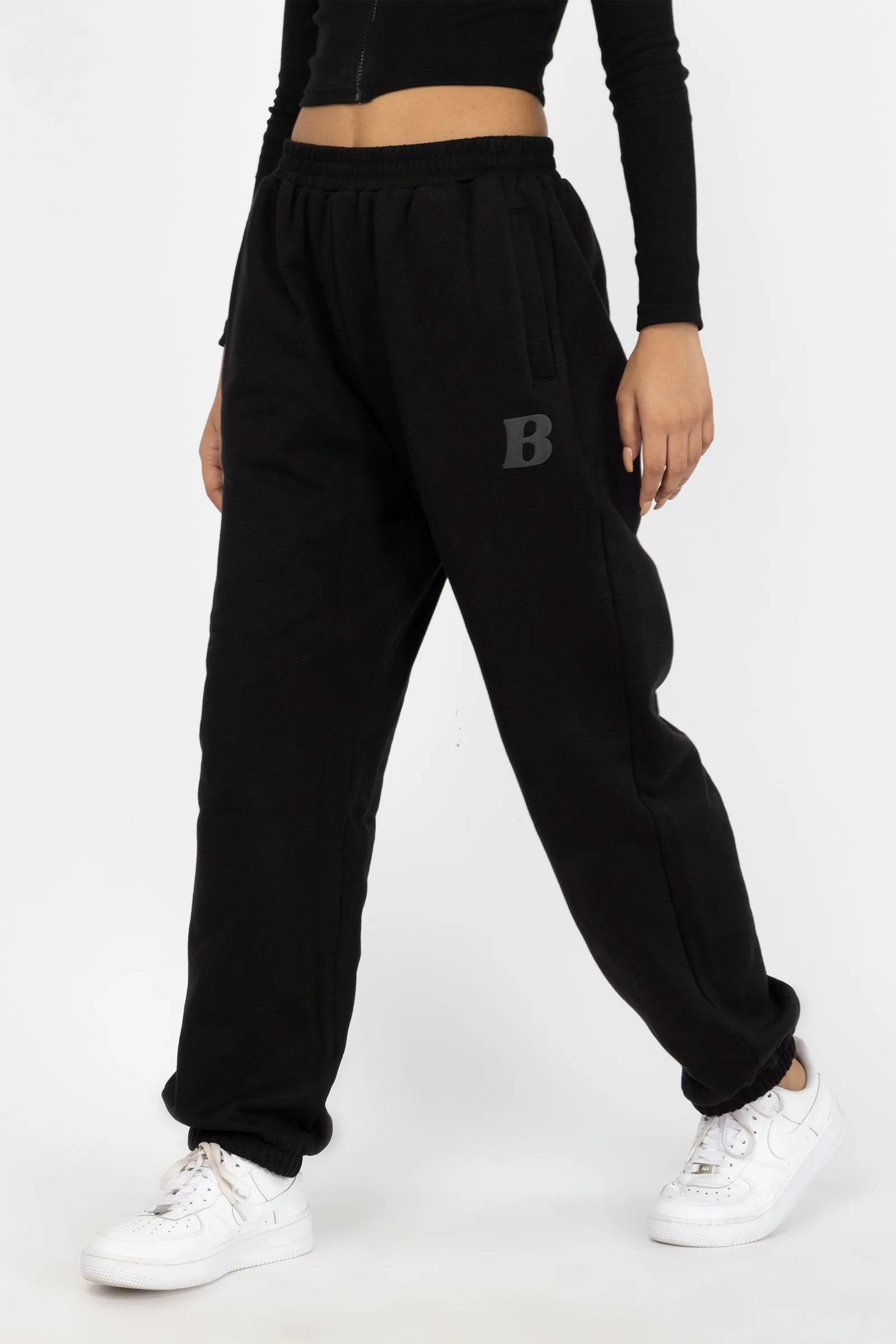 B logo Joggers (Fleece)