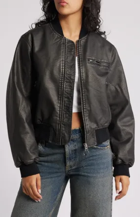 BDG Pu Bomber Jacket