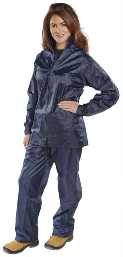 Beeswift Dri Nylon Waterproof Suit (Jacket & Trousers) - Nbds