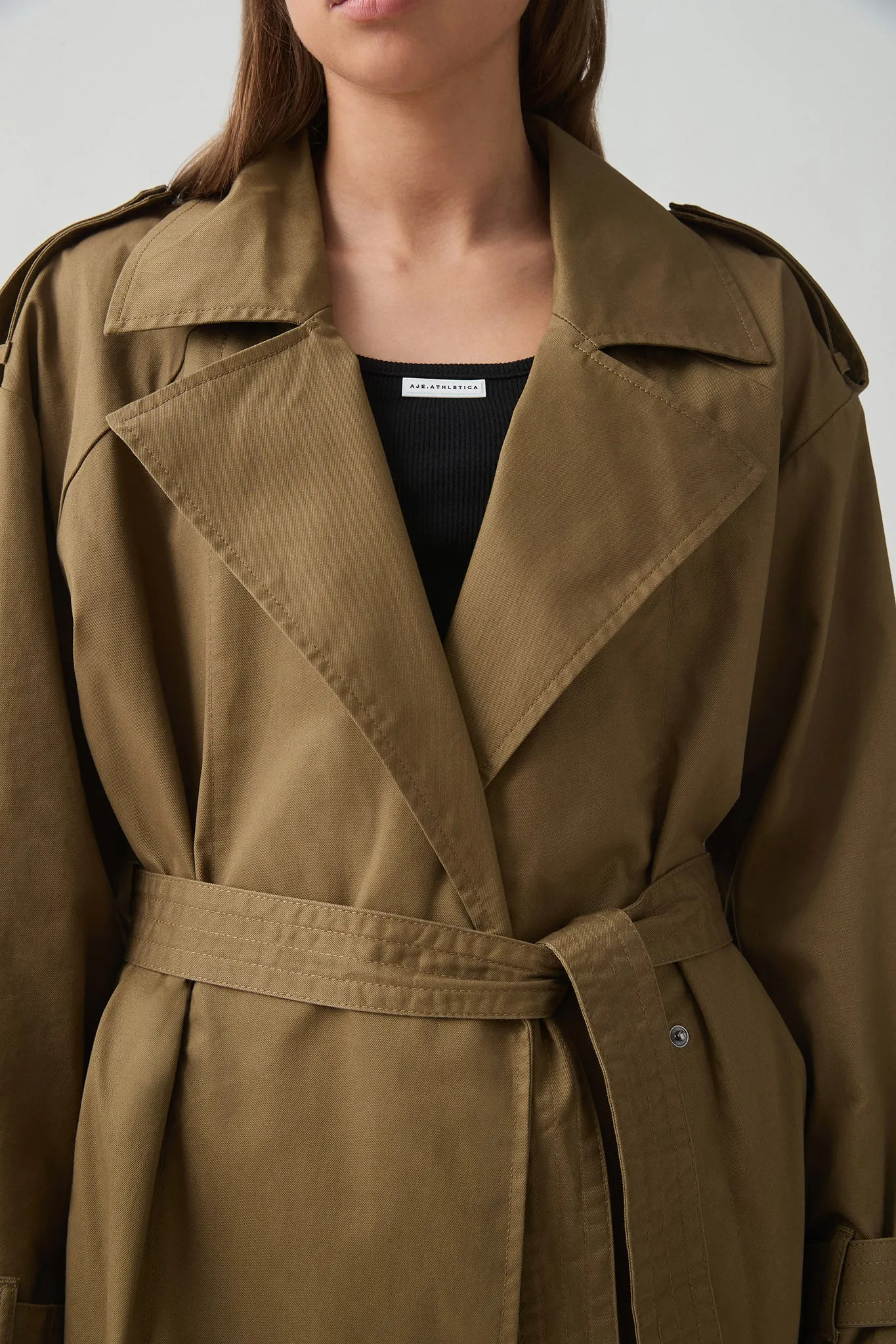 Belted Trench 703