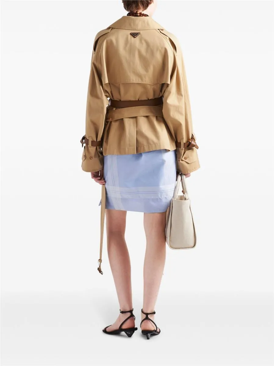 BELTED TRENCH JACKET