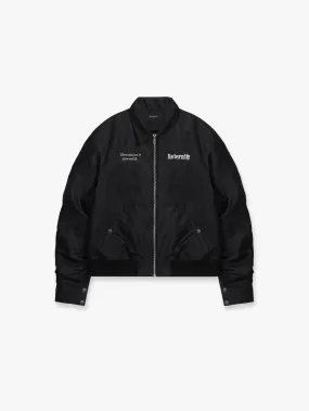 BOMBER JACKET ‘RETERNITY’ - BLACK