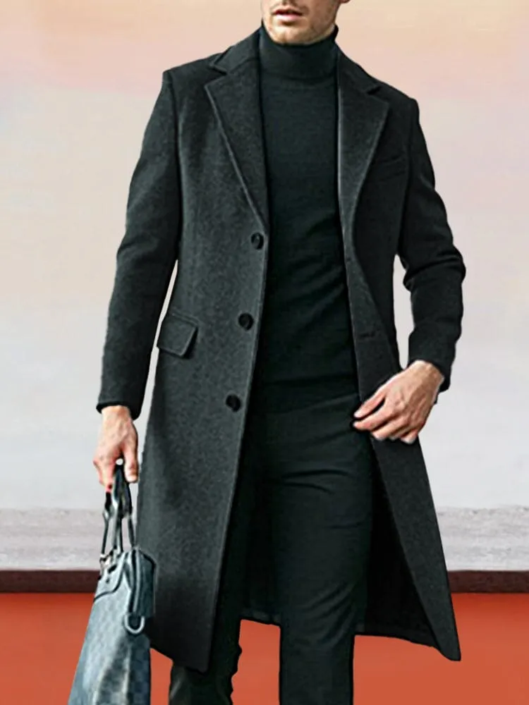 British Long Tweed Coat