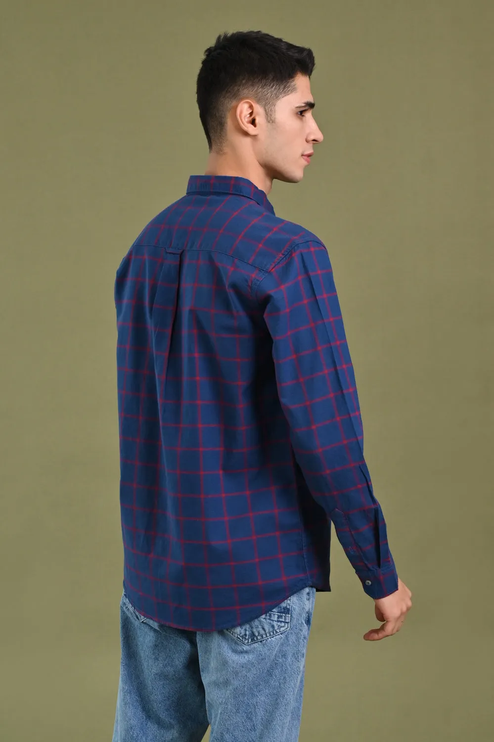 BUTTON DOWN CHECK SHIRT