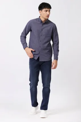 BUTTON DOWN STRETCH SHIRT