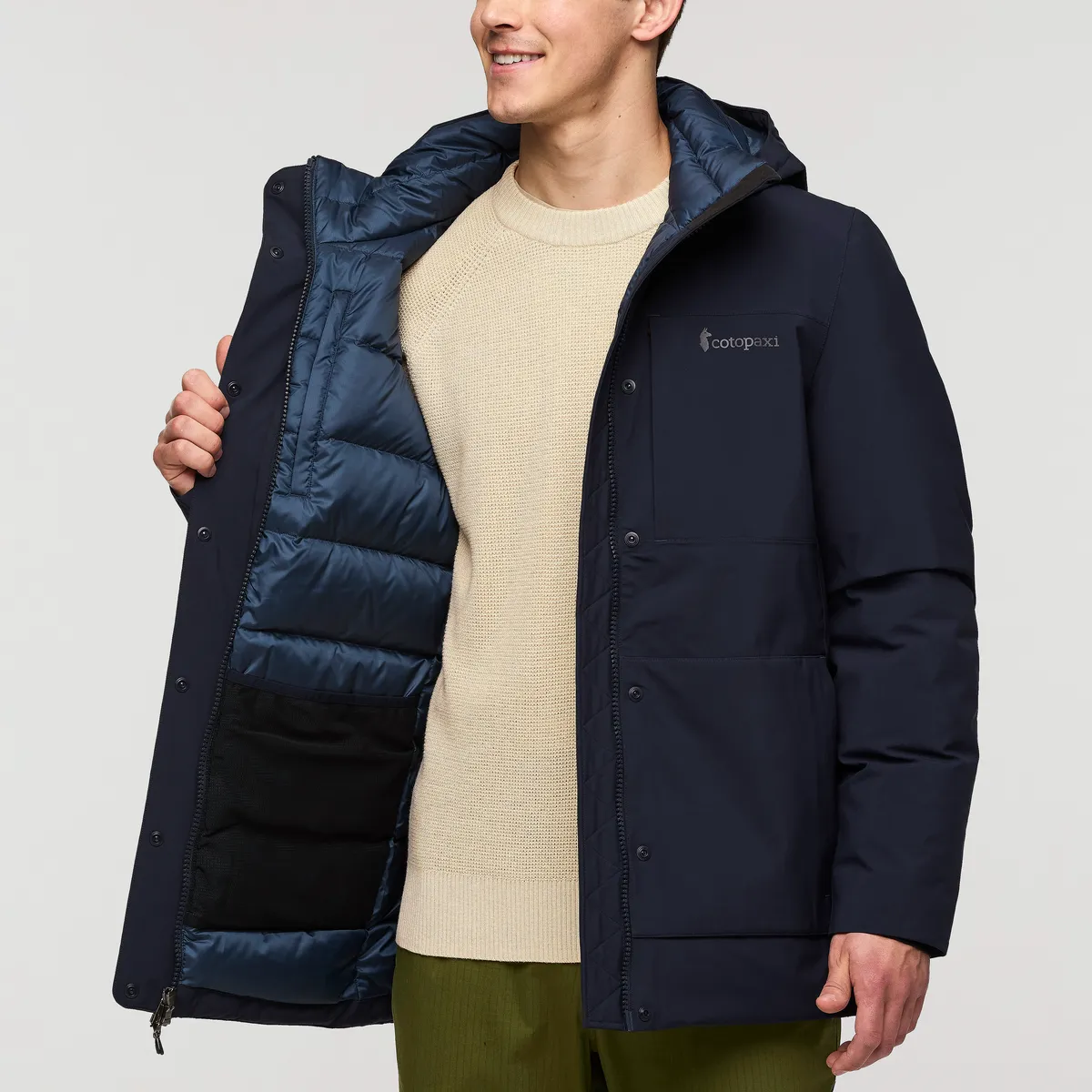 Mens Calidez Down Parka - Warm and Stylish Winter Jacket