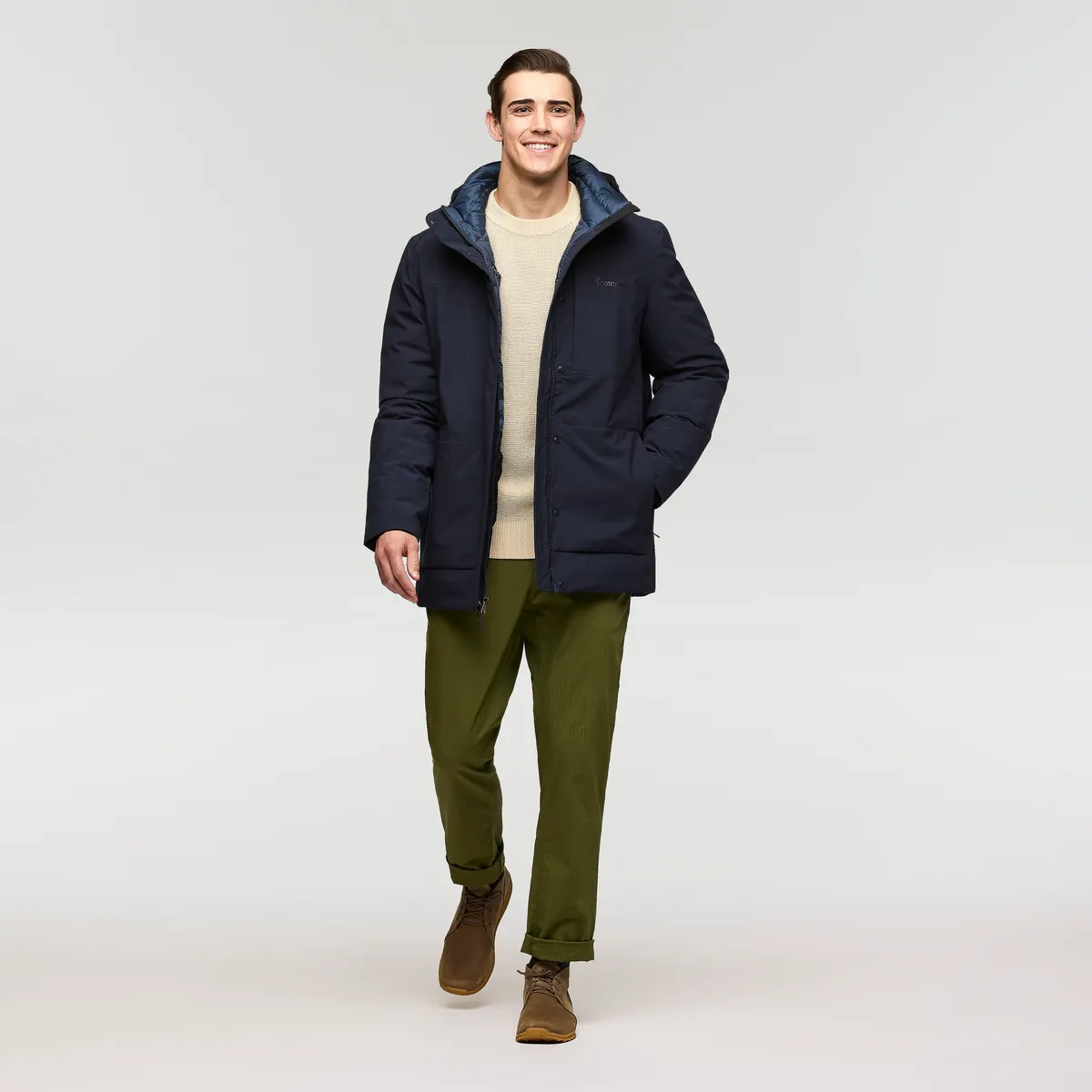 Mens Calidez Down Parka - Warm and Stylish Winter Jacket