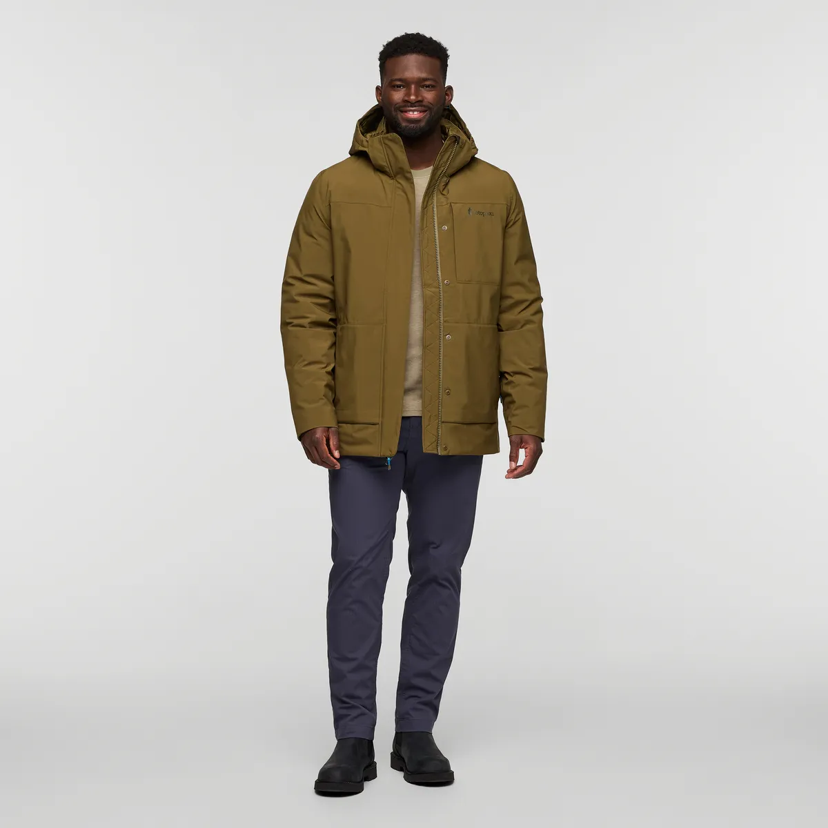 Mens Calidez Down Parka - Warm and Stylish Winter Jacket