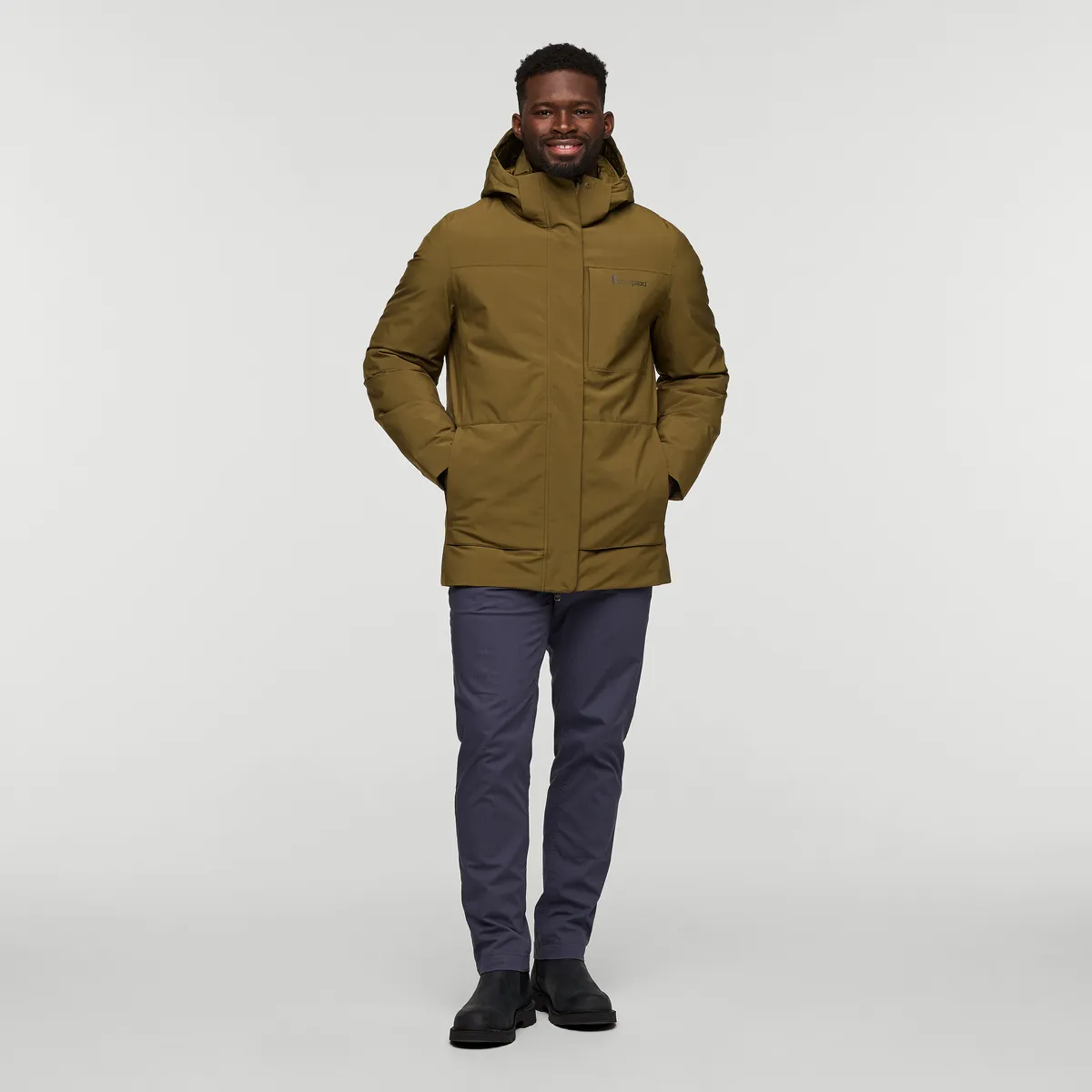 Mens Calidez Down Parka - Warm and Stylish Winter Jacket