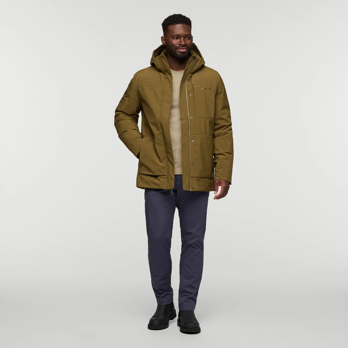 Mens Calidez Down Parka - Warm and Stylish Winter Jacket