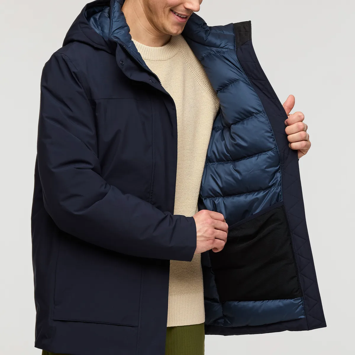 Mens Calidez Down Parka - Warm and Stylish Winter Jacket