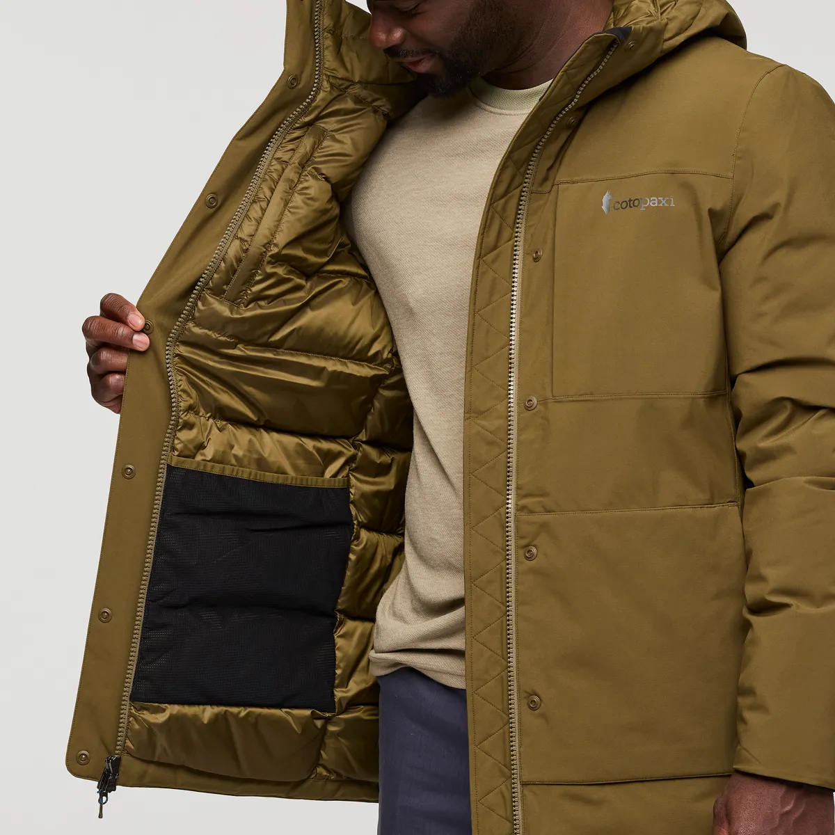 Mens Calidez Down Parka - Warm and Stylish Winter Jacket