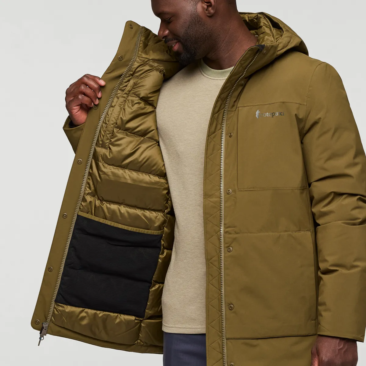 Mens Calidez Down Parka - Warm and Stylish Winter Jacket