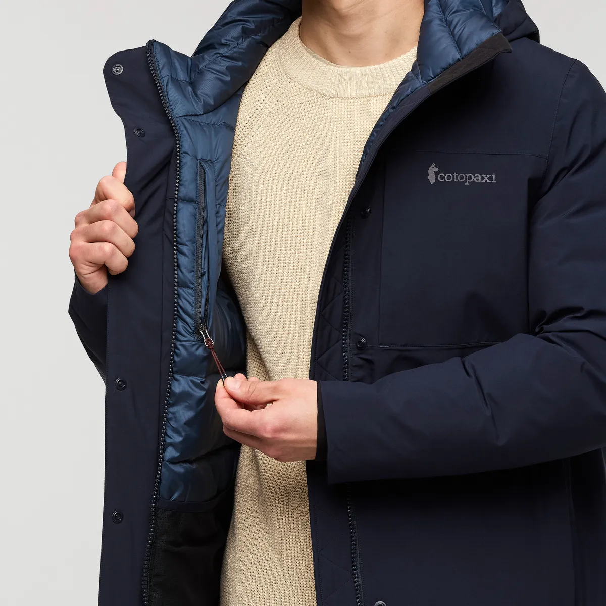 Mens Calidez Down Parka - Warm and Stylish Winter Jacket