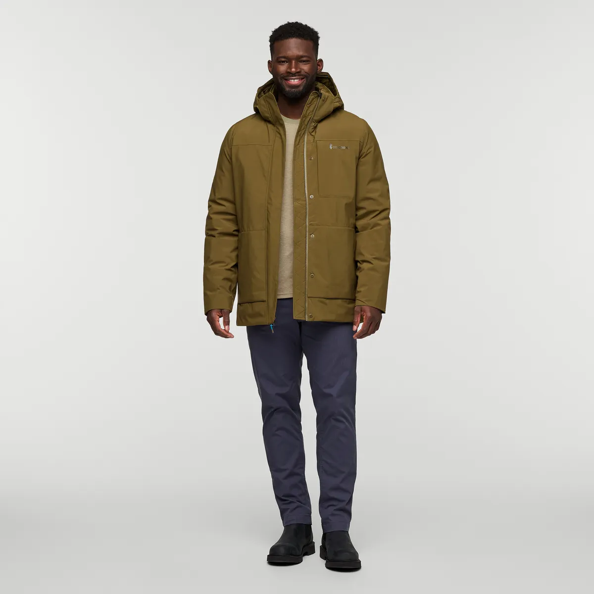 Mens Calidez Down Parka - Warm and Stylish Winter Jacket