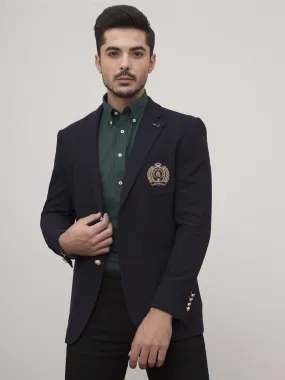 CASUAL COAT SLIM FIT NAVY