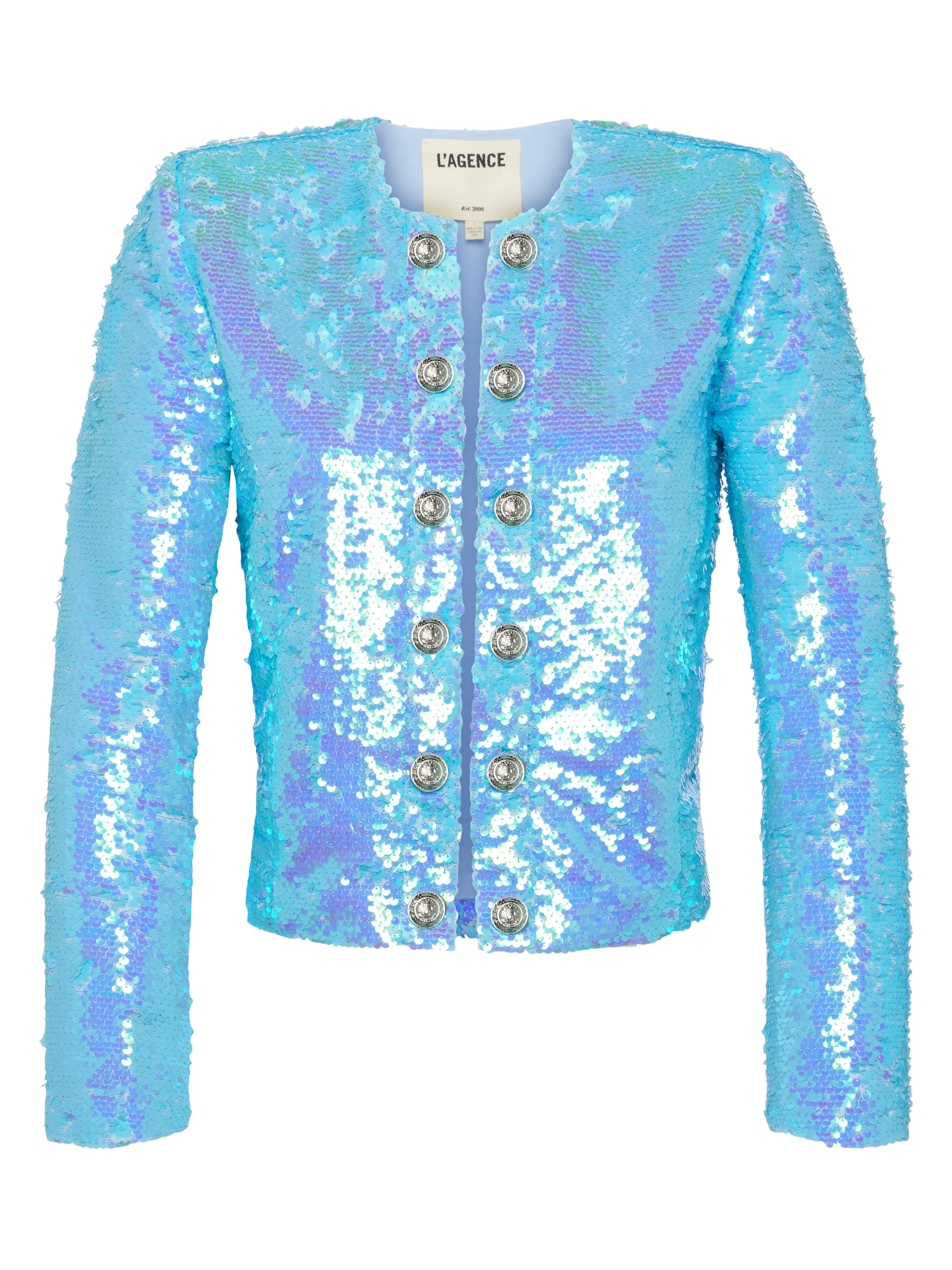 Cerise Sequin Jacket