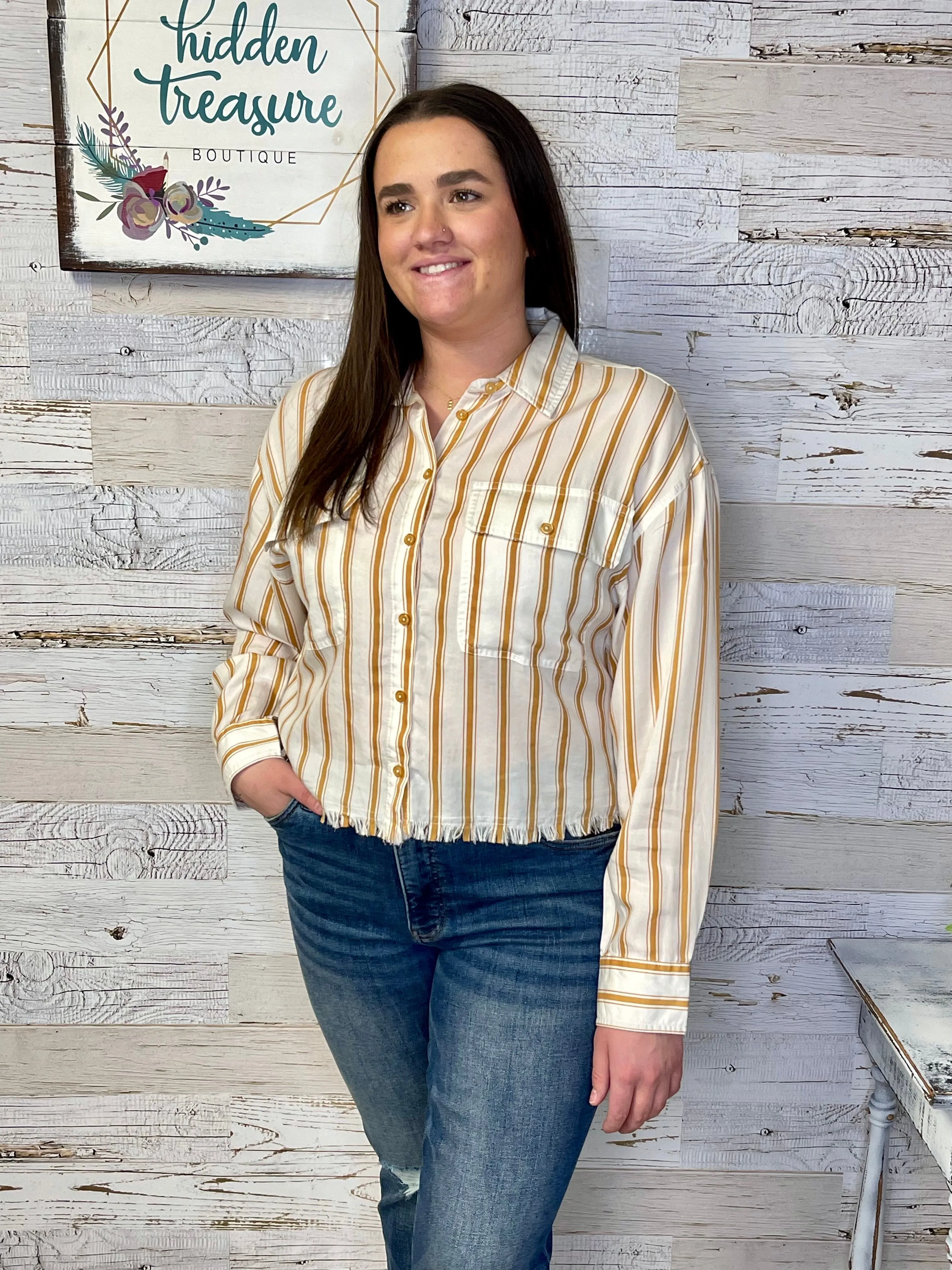 Collette Button Down