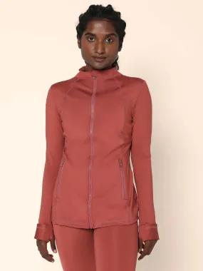 Contour Jacket Marsala