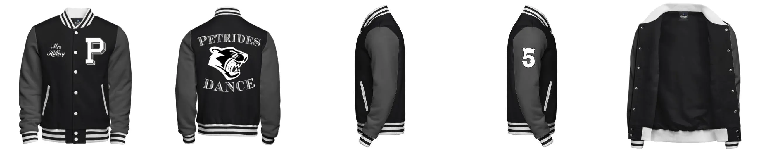 Cotton Fleece Varsity Jacket