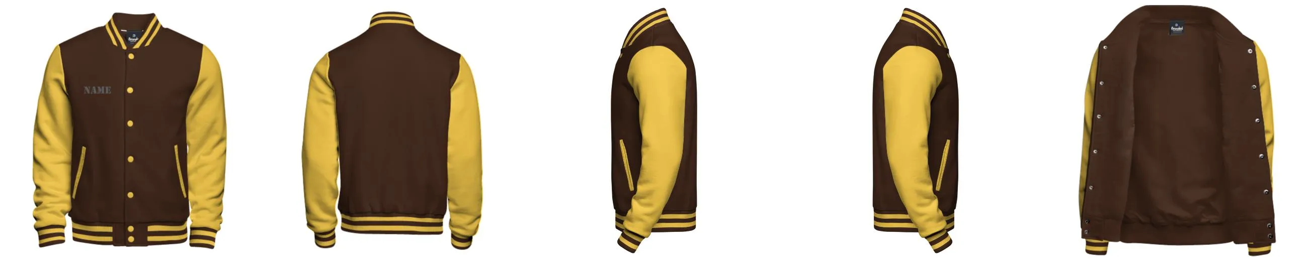 Cotton Fleece Varsity Jacket